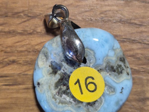 Larimar rond plat