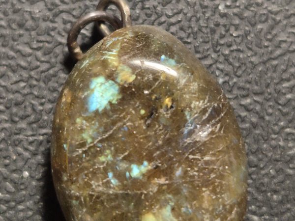 Labradorite roulée argent