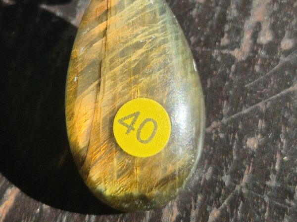 Labradorite bélière argent
