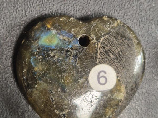 Labradorite coeur