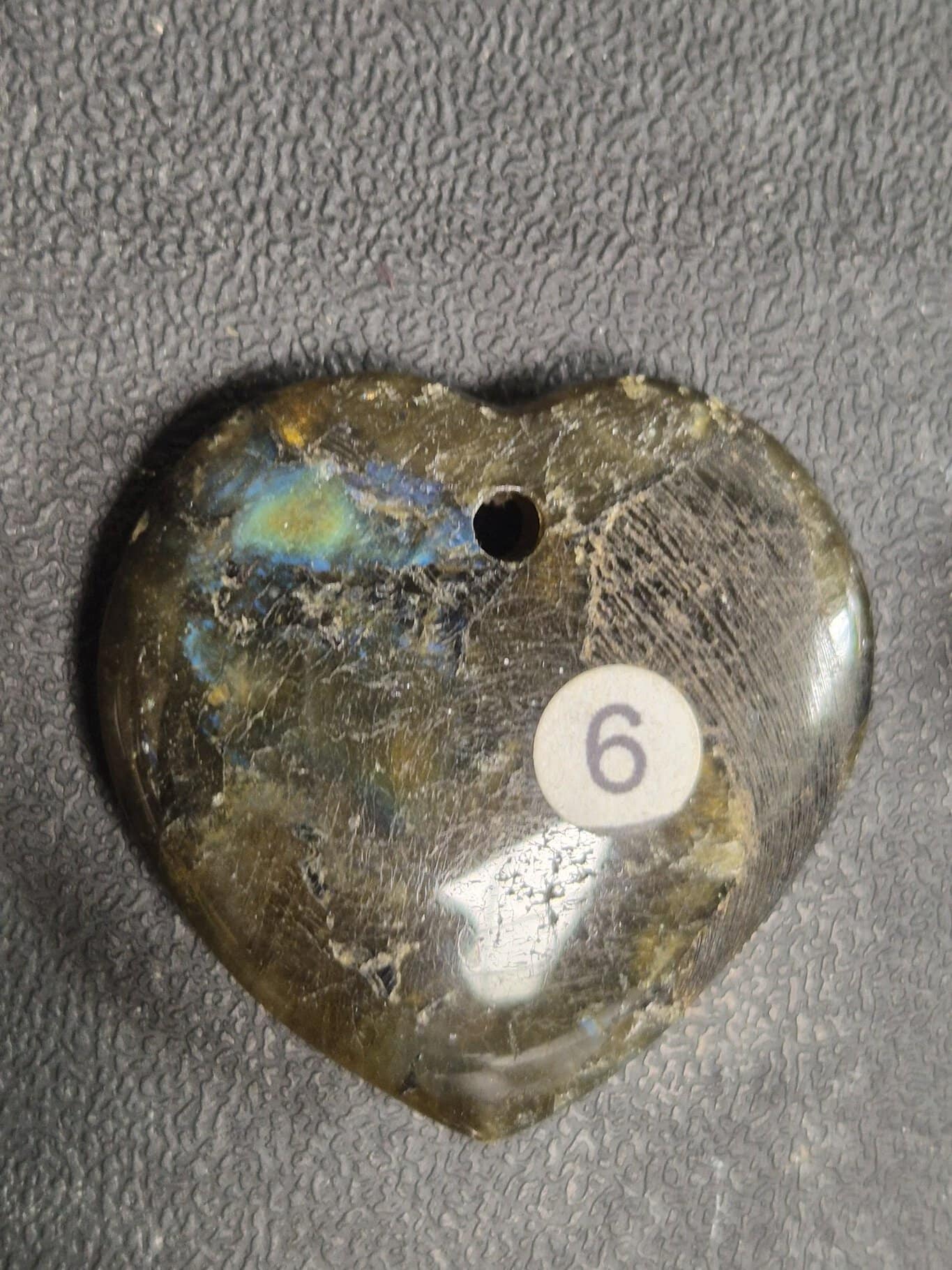 Labradorite coeur