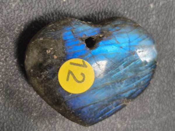 Labradorite coeur percé