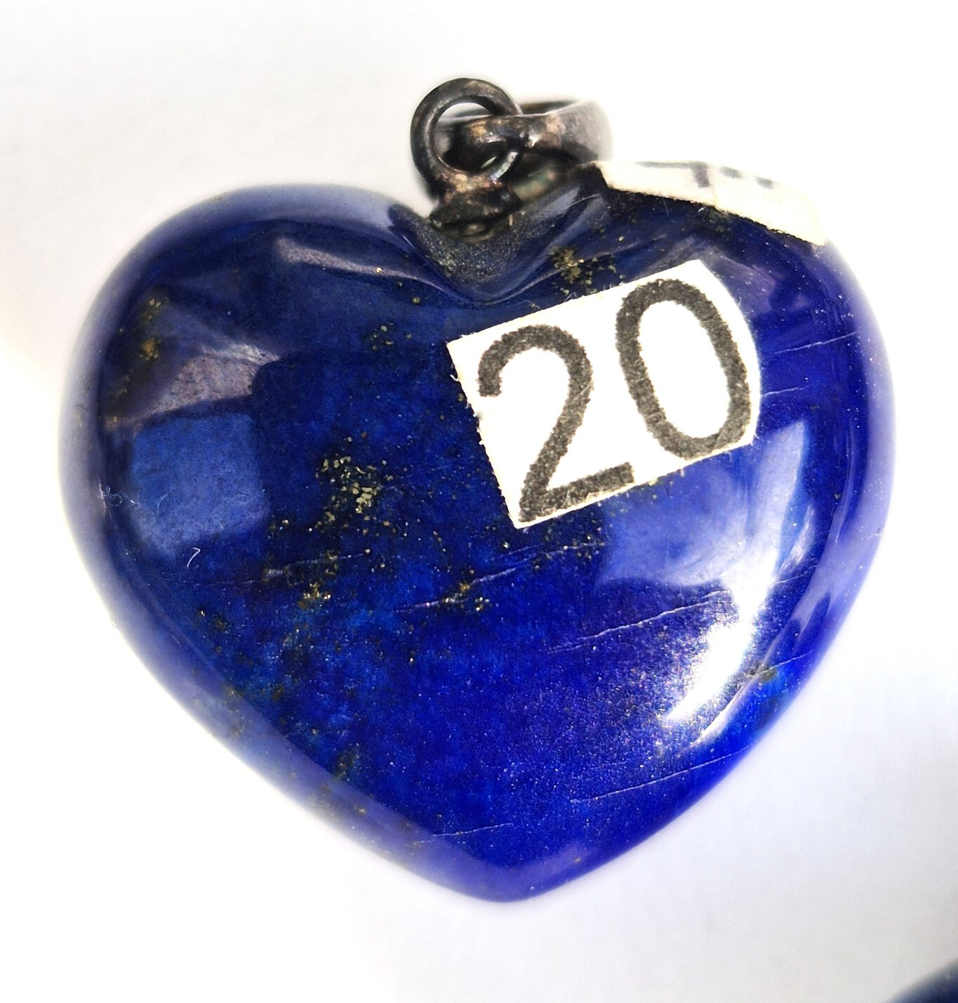 Lapis coeur argent